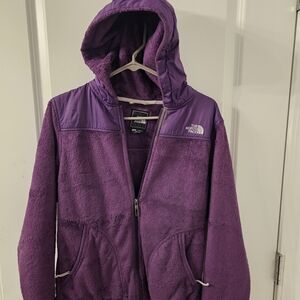 The North Face Deep Purple Hooded Fleece
